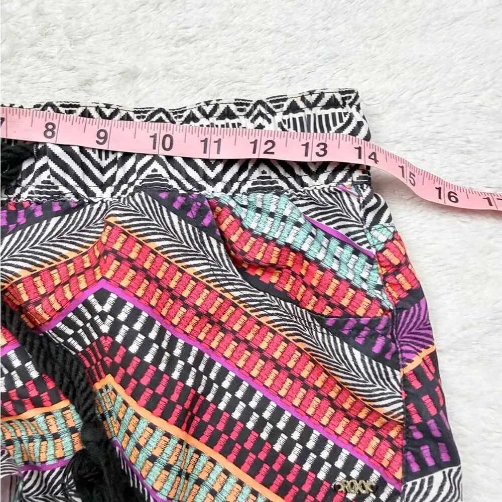 Roxy Multicolor Geometric Women's Athletic Shorts